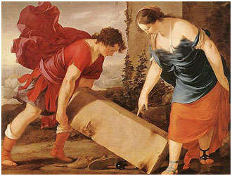 sword and sandals for theseus